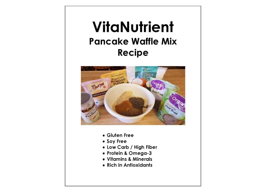 VitaNutrient Pancake Waffle Mix Recipe